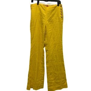 Anthropology Cartonnier Yellow Pants